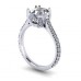 Exclusive Asscher Diamond Vintage Ring