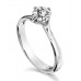 Platinum,0.43ct Si2/f Round Diamond Solitaire Ring
