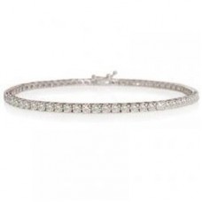 6.14ct Vs/fg Round Diamond Bracelet