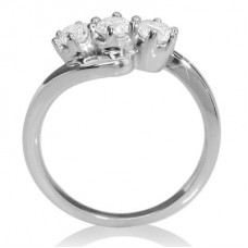 Certified 0.70ct I1/g Round Diamond Ring