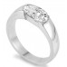 Cushion Cut Diamond Solitaire Ring