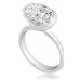 Cushion Cut Diamond Solitaire Ring