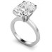 Cushion Cut Diamond Solitaire Ring