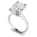 Cushion Cut Diamond Solitaire Ring