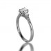 Unique Round Diamond Vintage Ring