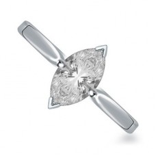 Marquise Diamond Engagement Ring