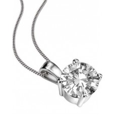 0.46ct Vvs1/i Round Diamond Pendant