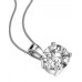 0.46ct Vvs1/i Round Diamond Pendant