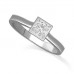 0.40ct Si1/g Princess Diamond Solitaire Ring