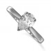 Modern Pear Diamond Engagement Ring