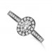 Certified 1.60ct Vs/fg Oval Diamond Ring
