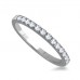 Round Diamond Set Wedding Band