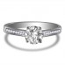 Shoulder Set Diamond Engagement Ring
