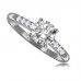 Shoulder Set Diamond Engagement Ring Shoulder Set Diamond Engagement Ring