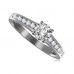 Certified 0.60ct Si1/f Round Diamond Ring