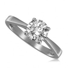 Round Diamond Solitaire Ring