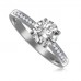 Shoulder Set Diamond Engagement Ring