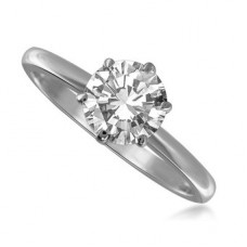 1.53ct I1/f Round Diamond Solitaire Ring
