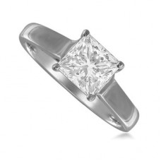 Princess Diamond Engagement Ring
