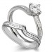 0.72ct I/fg Round Diamond Engagement Ring