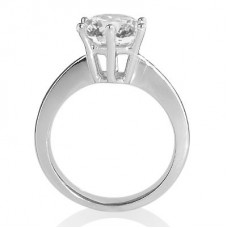 0.72ct I1/h Round Diamond Engagement Ring