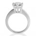 0.72ct I1/h Round Diamond Engagement Ring