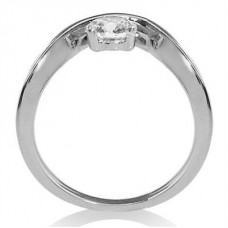 0.58ct I1/e Round Diamond Solitaire Ring