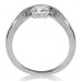 0.58ct I1/e Round Diamond Solitaire Ring