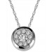 Round Diamond Cluster Pendant Round Diamond Cluster Pendant