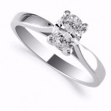 Oval Cut Diamond Ring