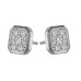 Round Diamond Cluster Earrings Round Diamond Cluster Earrings