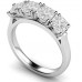 Classic Four Stone Princess Diamond Eternity Ring