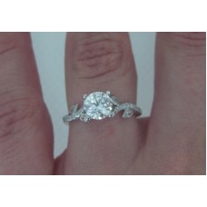 Vintage Round Diamond Ring