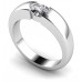 Modern Oval Diamond Engagement Ring