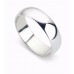 7mm Court Shaped Wedding Ring