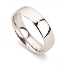 10mm Court Shape Wedding Ring