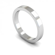 3mm Flat Wedding Ring 3mm Flat Wedding Ring