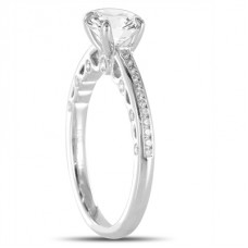 Shoulder Set Diamond Engagement Ring