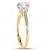 0.90ct Vs1/d Round Diamond Ring