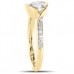 Shoulder Set Diamond Engagement Ring