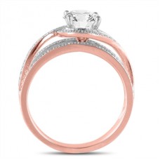 Round Diamond Designer Ring