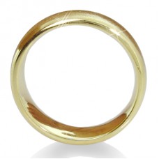 6mm Two Tone Wedding Band
