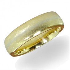 5mm Two Tone Wedding Ring