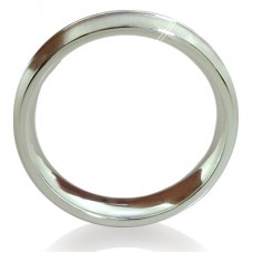 4.5mm Flat Court Groove Wedding Ring