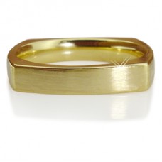 3.5mm Square Wedding Ring