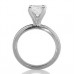 0.46ct F/i1 Round Diamond Solitaire Ring