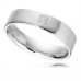 0.50ct H/i1 Princess Diamond Wedding Ring