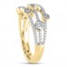 3 Row Round Diamond Bubble Dress Ring 3 Row Round Diamond Bubble Dress Ring