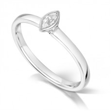 Petite Rubover Marquise Diamond Engagement Ring Petite Rubover Marquise Diamond Engagement Ring