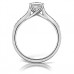 Modern Crossover Princess Diamond Shoulder Set Ring